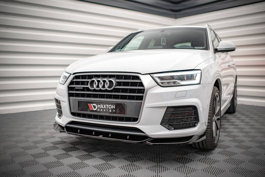 Maxton Design Front Splitter V.1 Audi Q3 Sport 8U Facelift