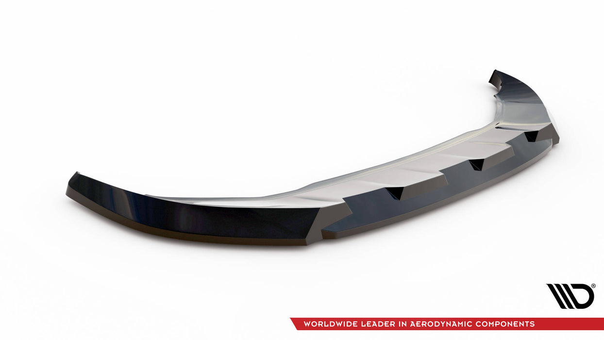 Maxton Design Front Splitter V.1 Audi Q4 e-tron Sportback S-line Mk1