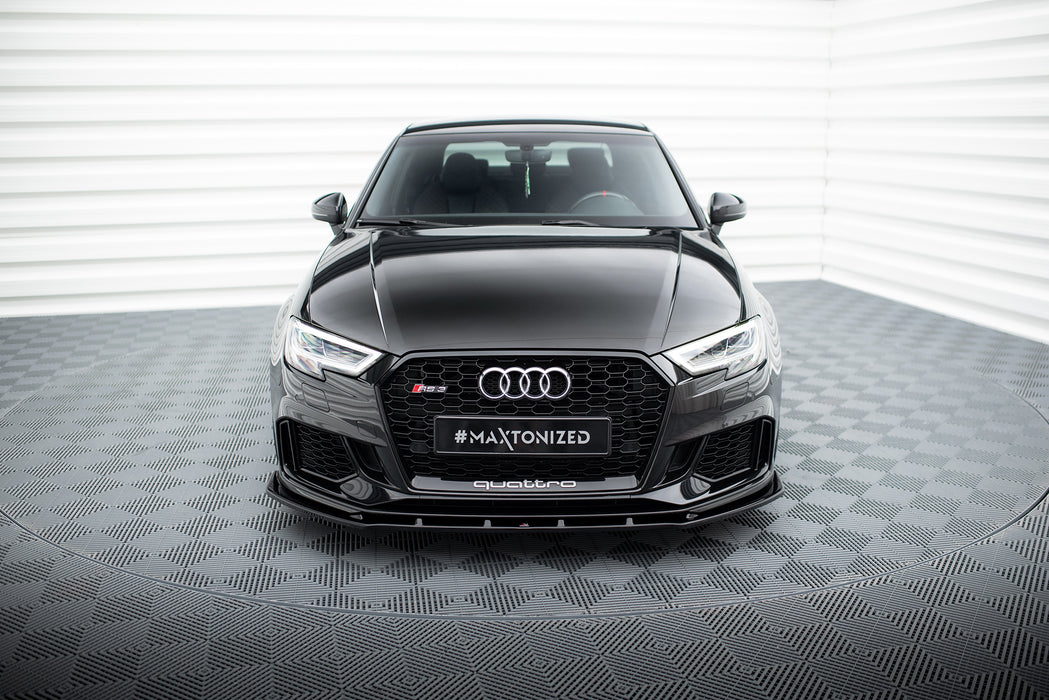 Maxton Design Front Splitter V.1 Audi RS3 8V FL Sedan