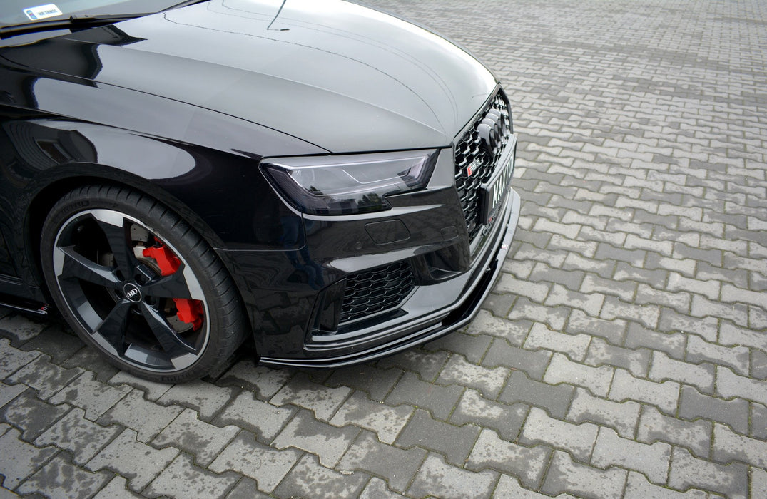 Maxton Design Front Splitter V.1 Audi RS3 8V FL Sportback