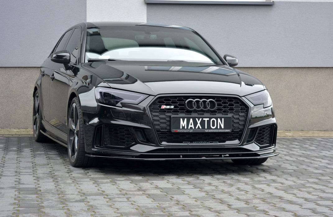 Maxton Design Front Splitter V.1 Audi RS3 8V FL Sportback