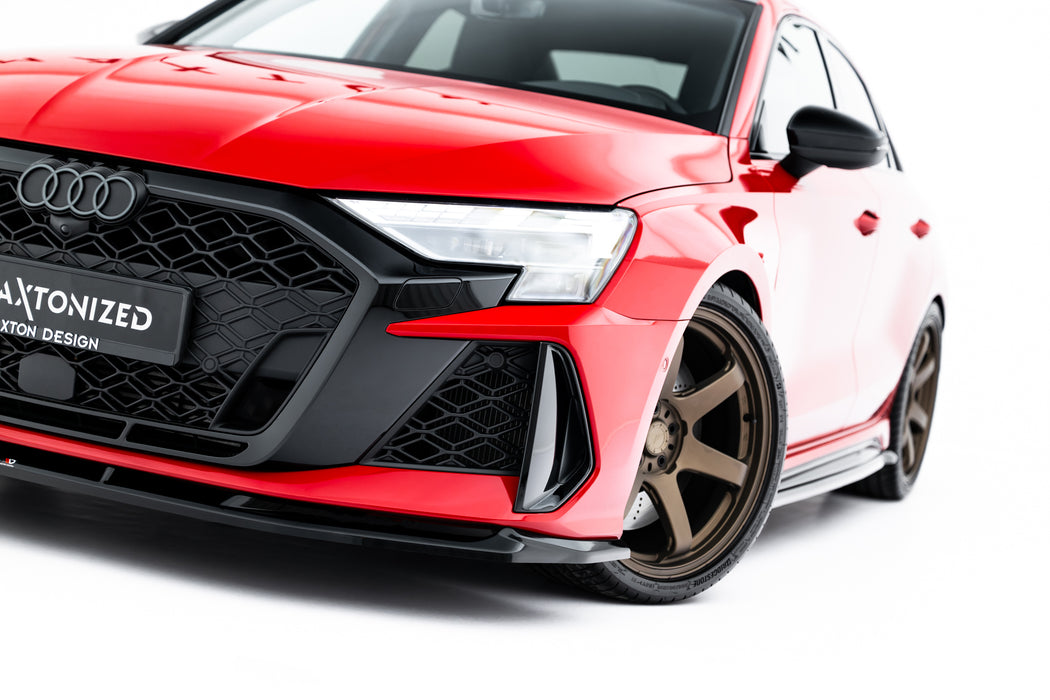 Maxton Design Front Splitter V.1 Audi RS3 Sedan 8Y Facelift