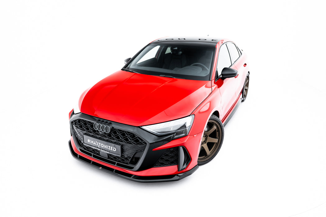 Maxton Design Front Splitter V.1 Audi RS3 Sedan 8Y Facelift