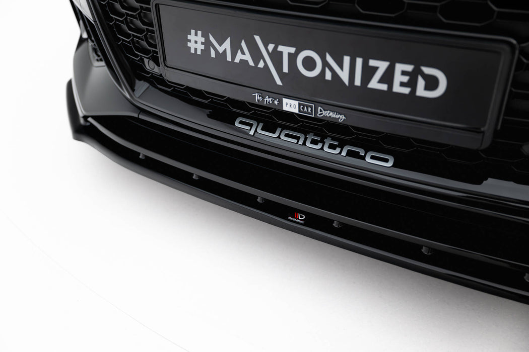 Maxton Design Front Splitter V.1 Audi RS5 Coupe / Sportback F5