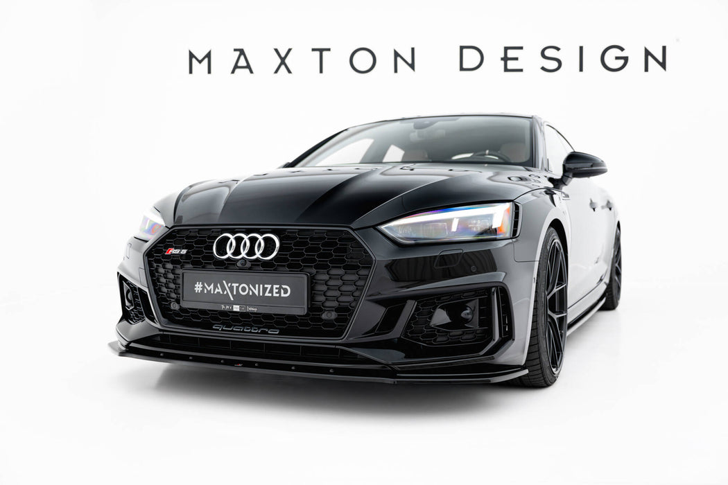Maxton Design Front Splitter V.1 Audi RS5 Coupe / Sportback F5