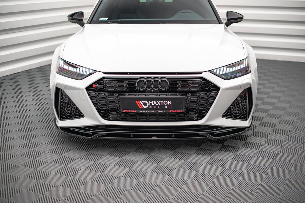 Maxton Design Front Splitter V.1 Audi RS6 / RS7 C8