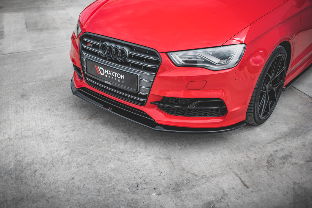Maxton Design Front Splitter V.1 Audi S3 / A3 S-Line 8V Sedan / Cabrio