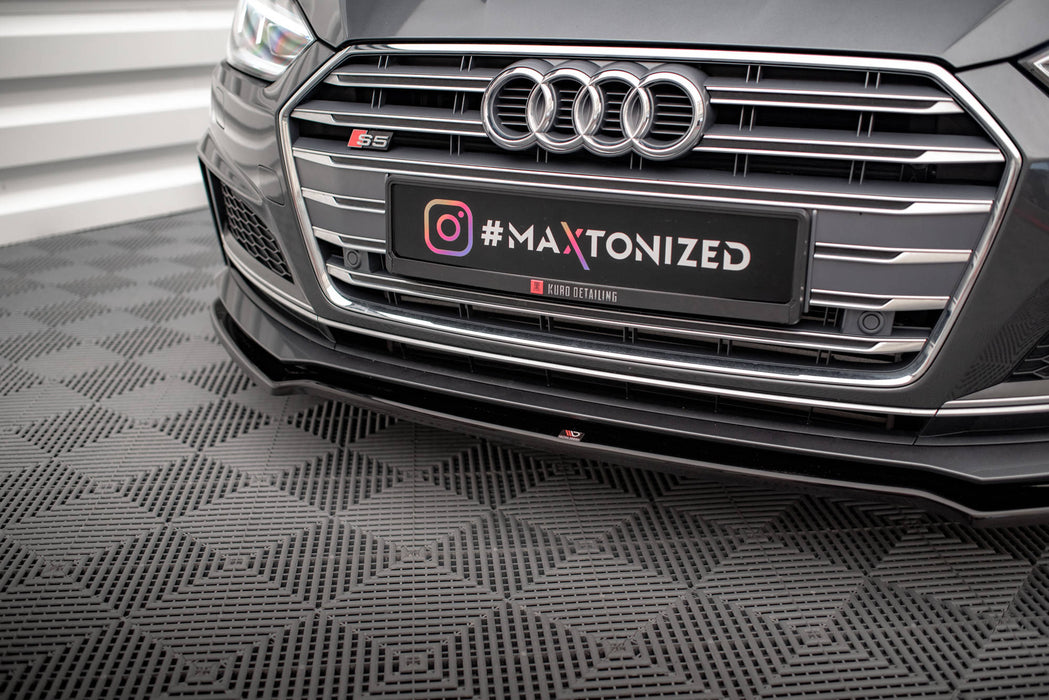 Maxton Design Front Splitter V.1 Audi S5 / A5 S-Line F5 Coupe / Sportback