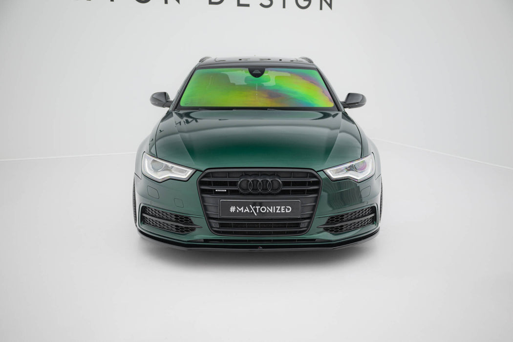 Maxton Design Front Splitter V.1 Audi S6 / A6 S-Line C7