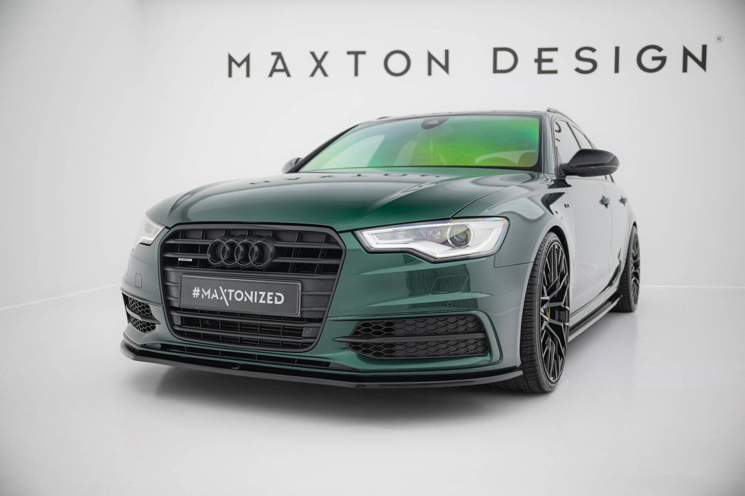 Maxton Design Front Splitter V.1 Audi S6 / A6 S-Line C7