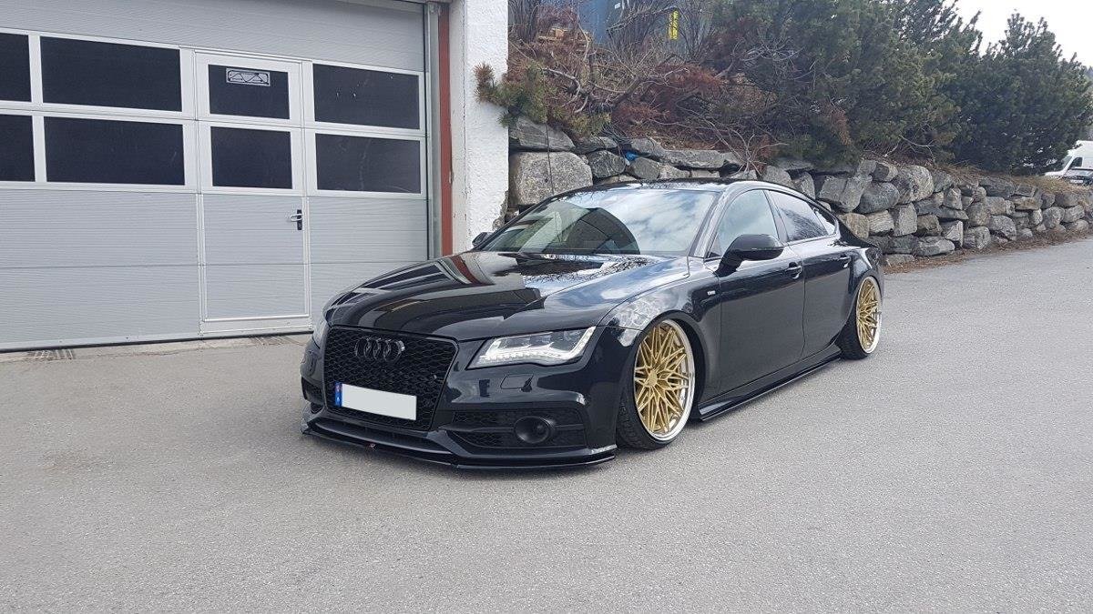 Maxton Design Front Splitter V.1 Audi S7 / A7 S-Line C7