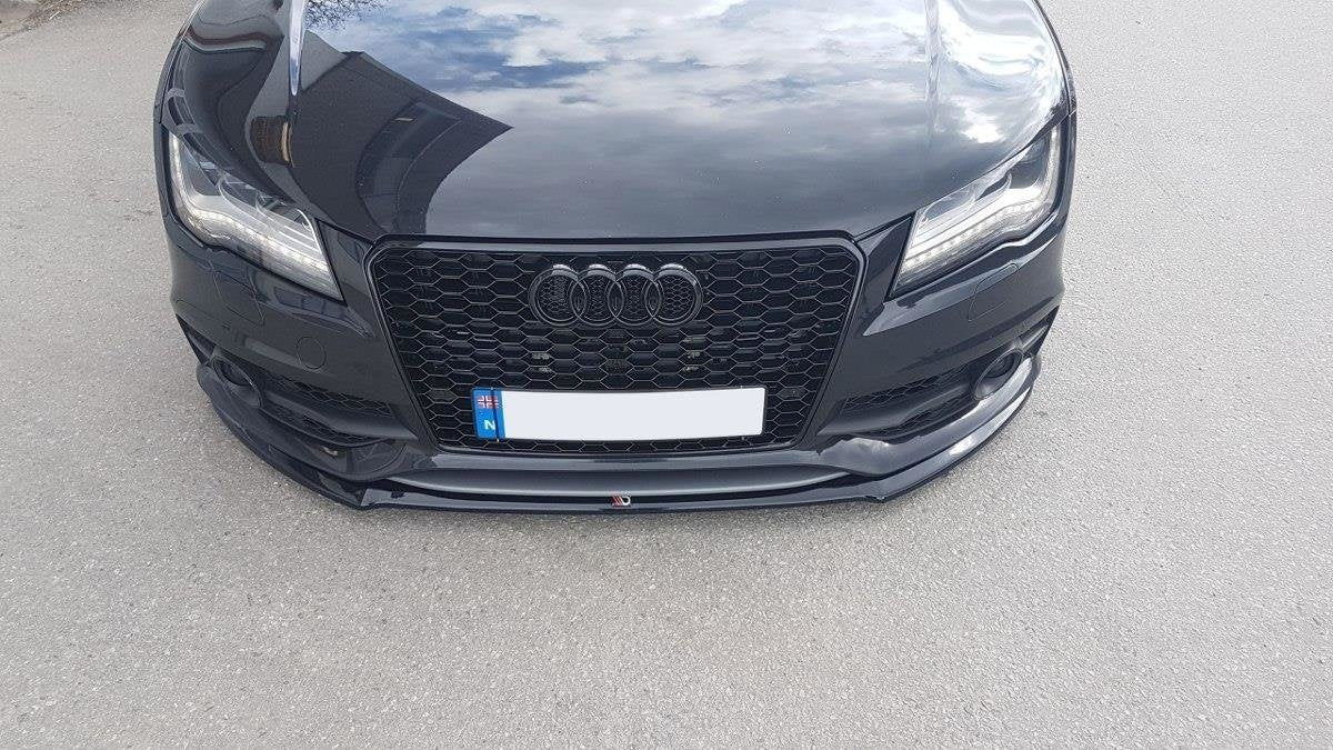 Maxton Design Front Splitter V.1 Audi S7 / A7 S-Line C7