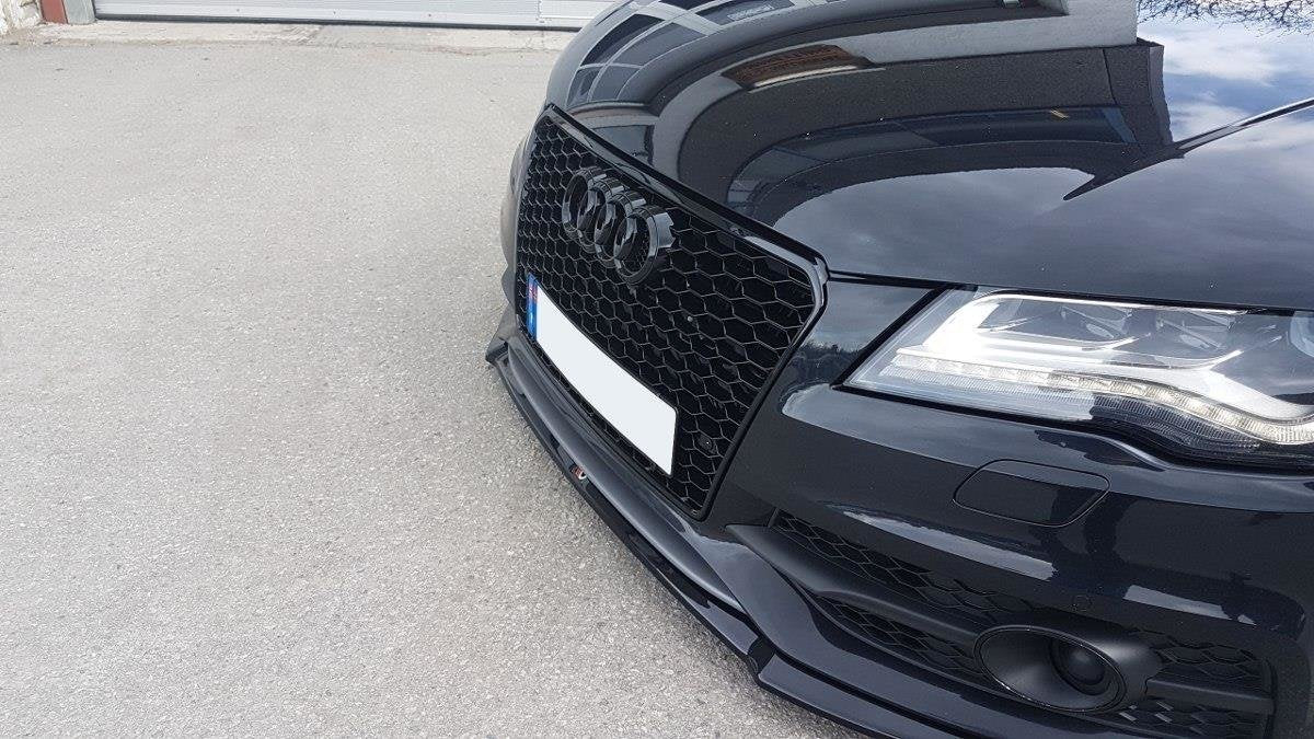 Maxton Design Front Splitter V.1 Audi S7 / A7 S-Line C7
