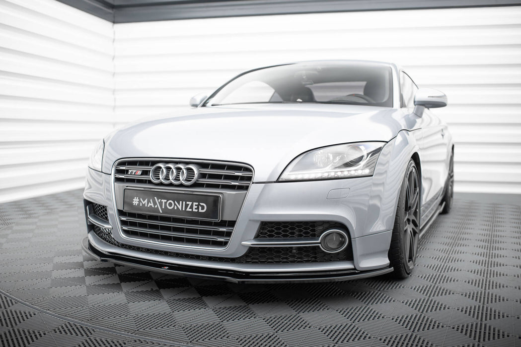 Maxton Design Front Splitter V.1 Audi TT S / TT S-Line 8J Facelift