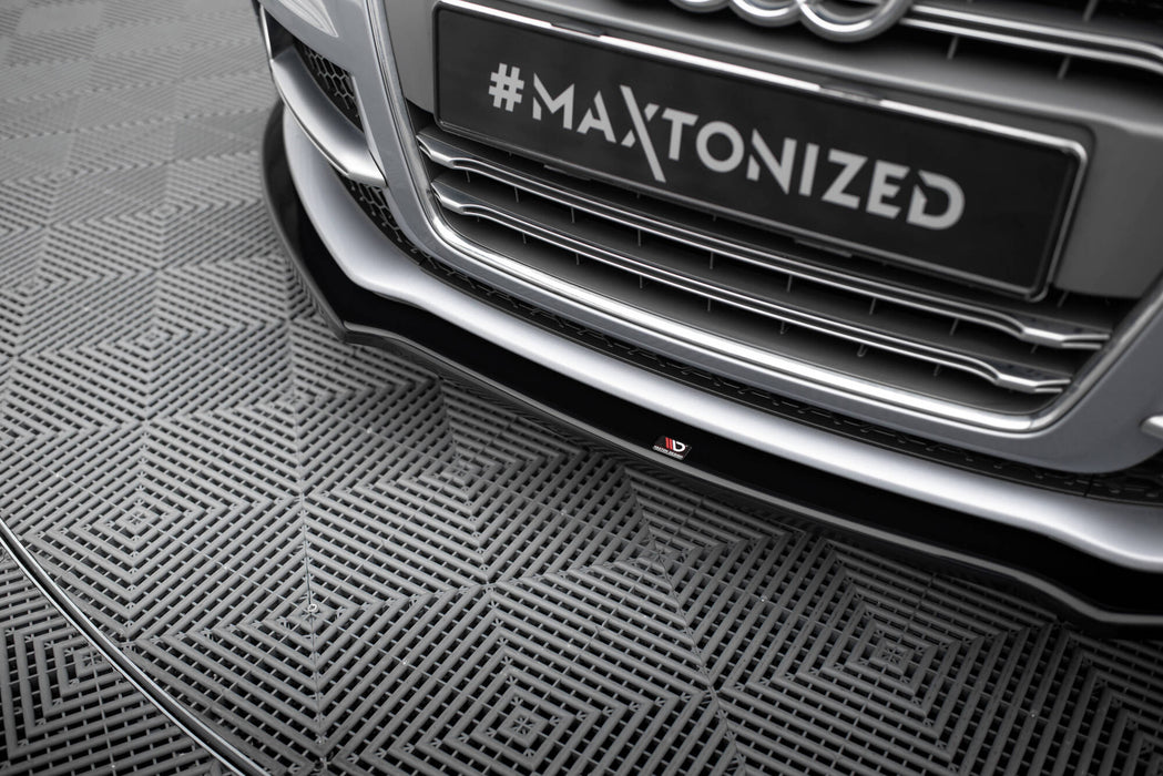 Maxton Design Front Splitter V.1 Audi TT S / TT S-Line 8J Facelift