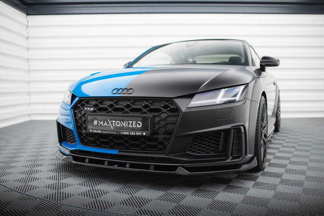 Maxton Design Front Splitter V.1 Audi TT S / TT S-Line 8S Facelift
