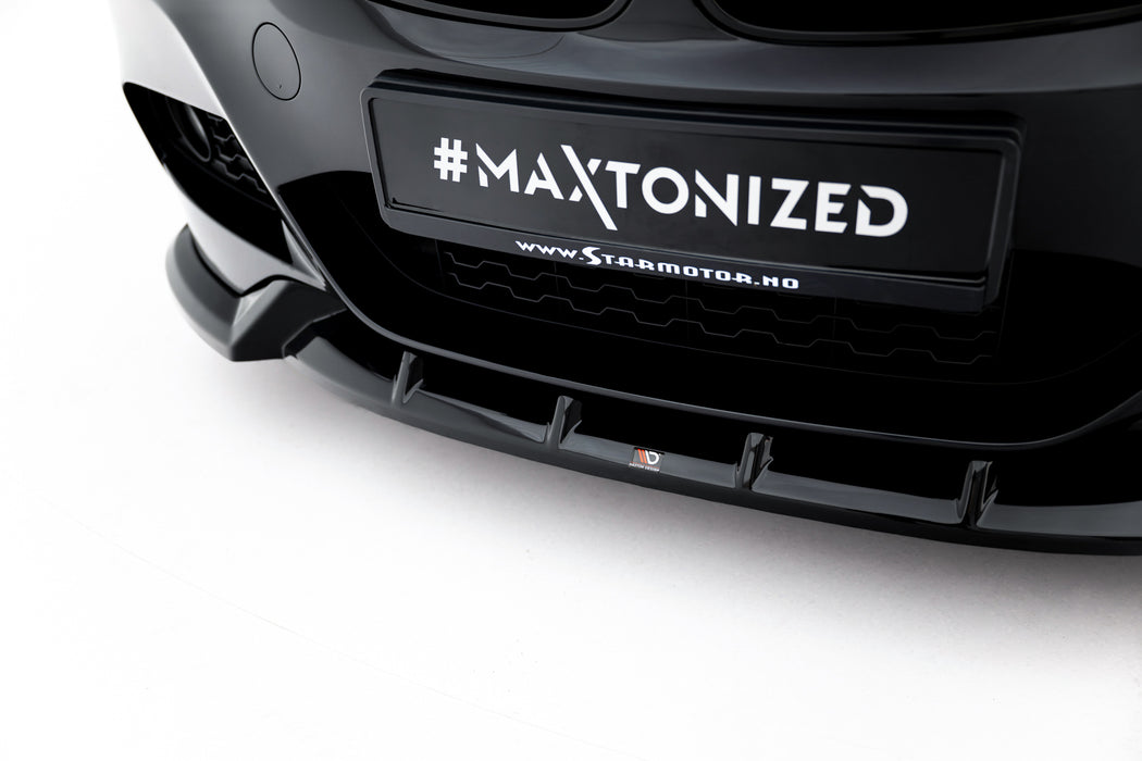Maxton Design Front Splitter V.1 BMW 3 GT M-Pack F34