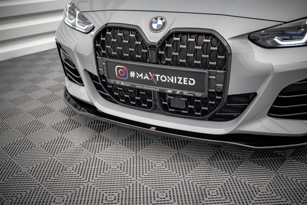 Maxton Design Front Splitter V.1 BMW 4 / i4 Gran Coupe M-Pack / M440i G26