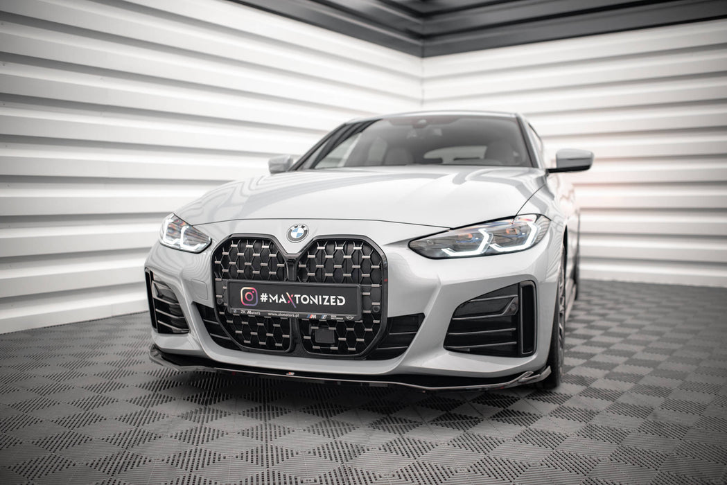 Maxton Design Front Splitter V.1 BMW 4 / i4 Gran Coupe M-Pack / M440i G26