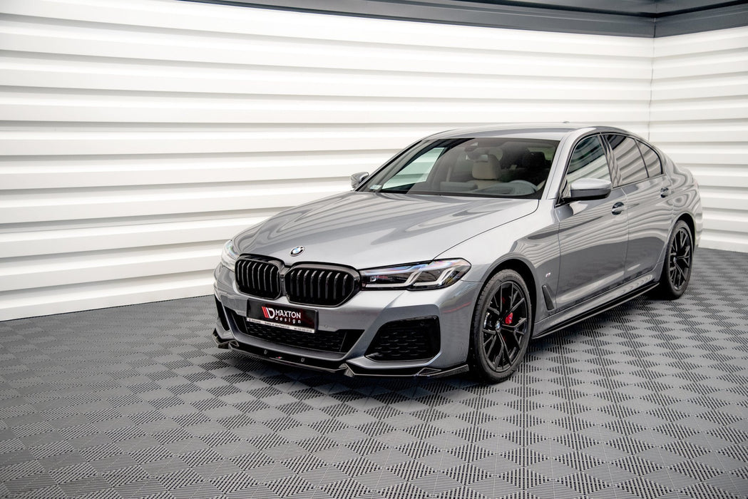Maxton Design Front Splitter V.1 BMW 5 M-Pack / M550i / M550d G30 Facelift