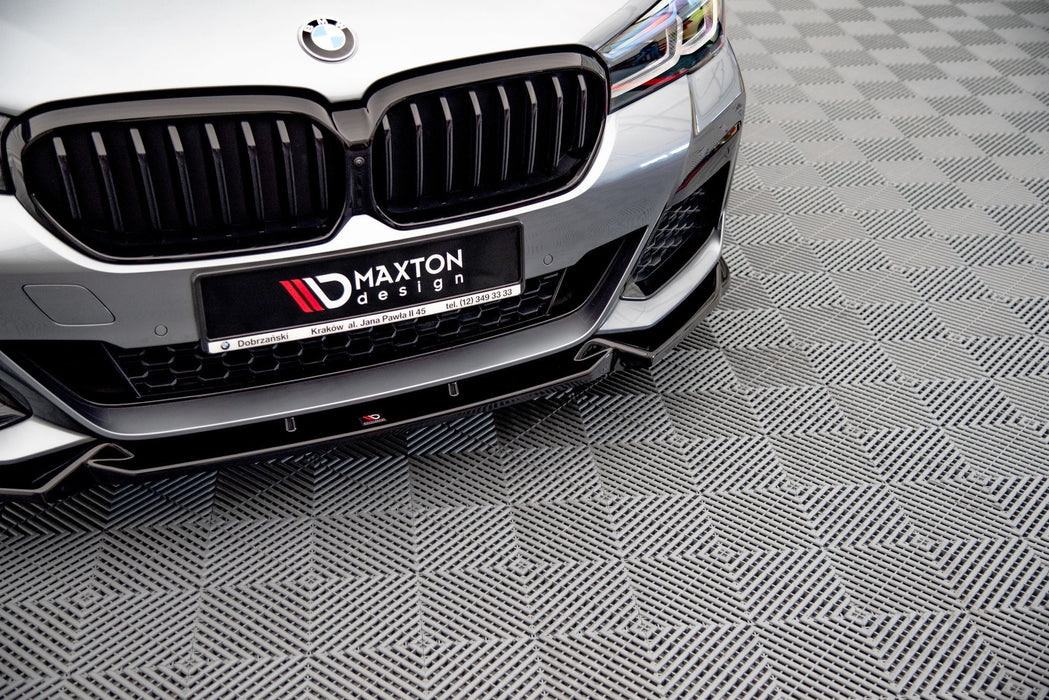 Maxton Design Front Splitter V.1 BMW 5 M-Pack / M550i / M550d G30 Facelift