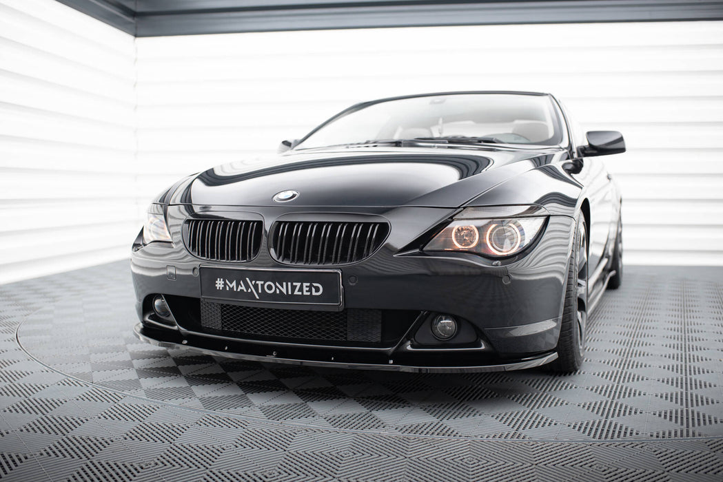 Maxton Design Front Splitter V.1 BMW 6 Coupe E63 / Cabrio E64