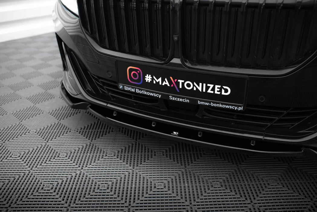 Maxton Design Front Splitter V.1 BMW 7 G11 / G12 Facelift
