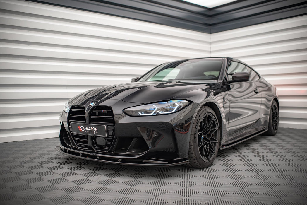 Maxton Design Front Splitter V.1 BMW M4 G82 / G82 Facelift