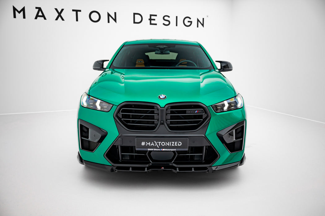 Maxton Design Front Splitter V.1 BMW X6 M F96 Facelift