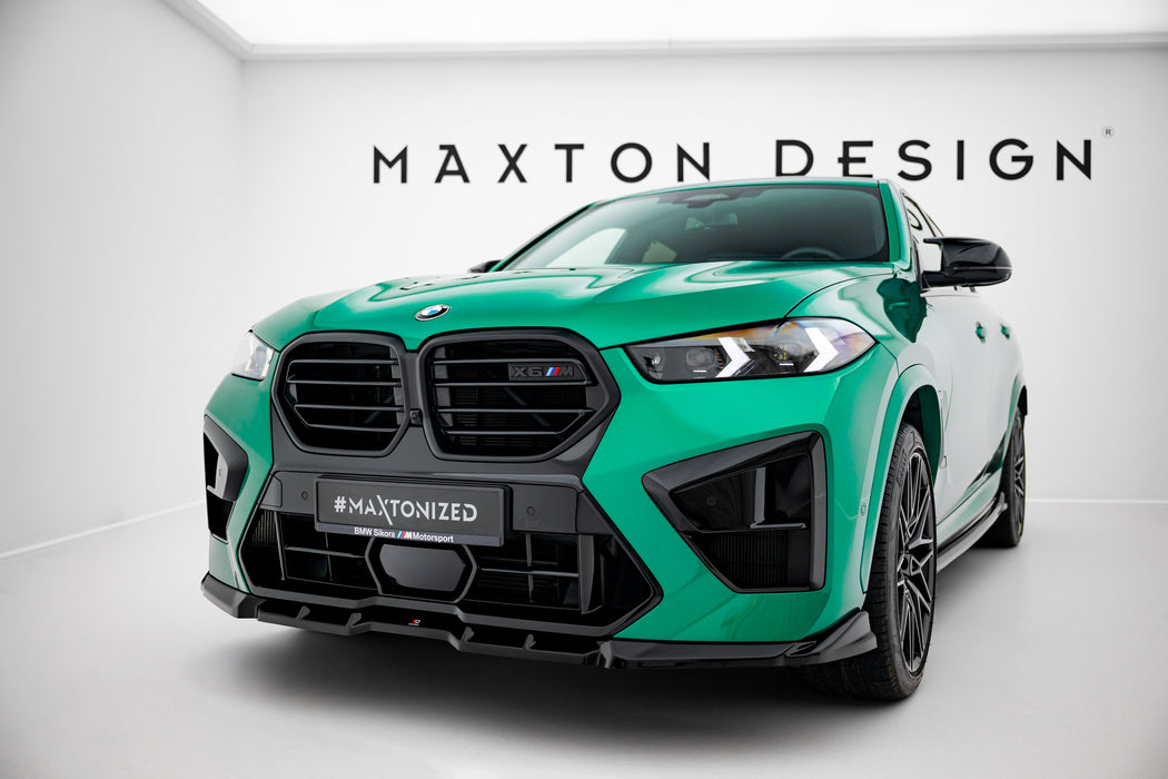 Maxton Design Front Splitter V.1 BMW X6 M F96 Facelift