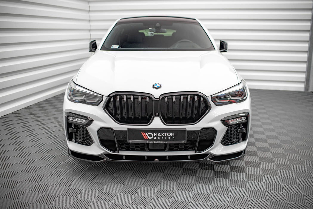 Maxton Design Front Splitter V.1 BMW X6 M-Pack G06