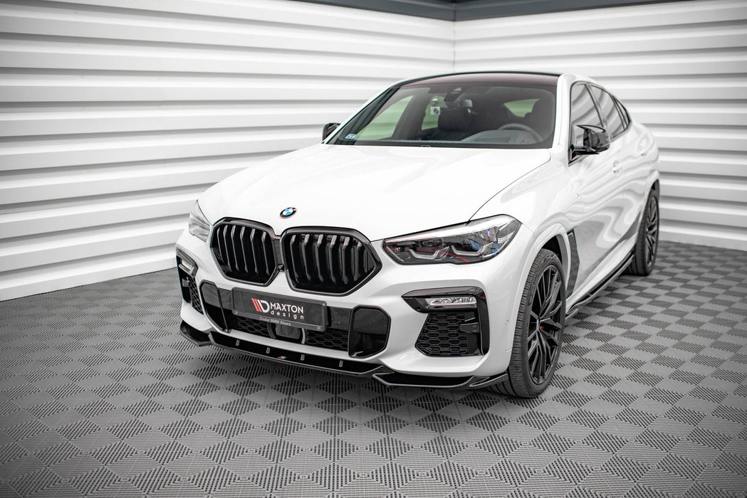 Maxton Design Front Splitter V.1 BMW X6 M-Pack G06
