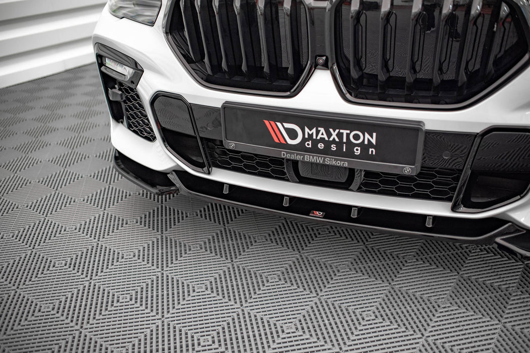 Maxton Design Front Splitter V.1 BMW X6 M-Pack G06