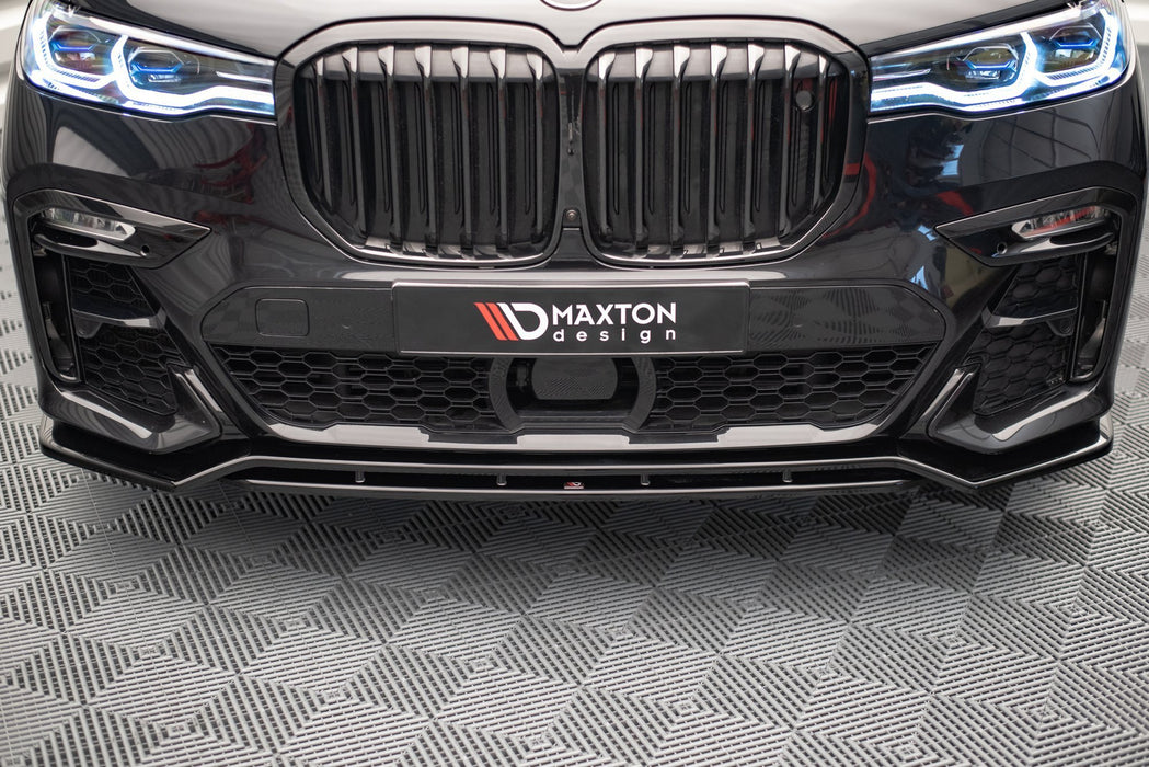 Maxton Design Front Splitter V.1 BMW X7 M-Pack G07