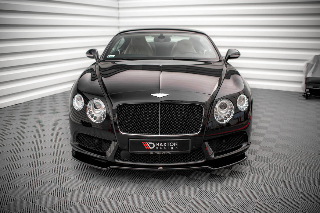 Maxton Design Front Splitter V.1 Bentley Continental GT V8 S Mk2