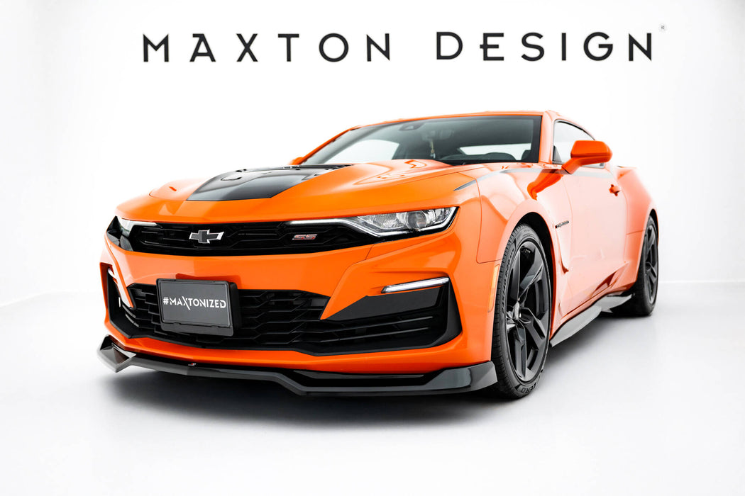 Maxton Design Front Splitter V.1 Chevrolet Camaro SS Mk6 Facelift