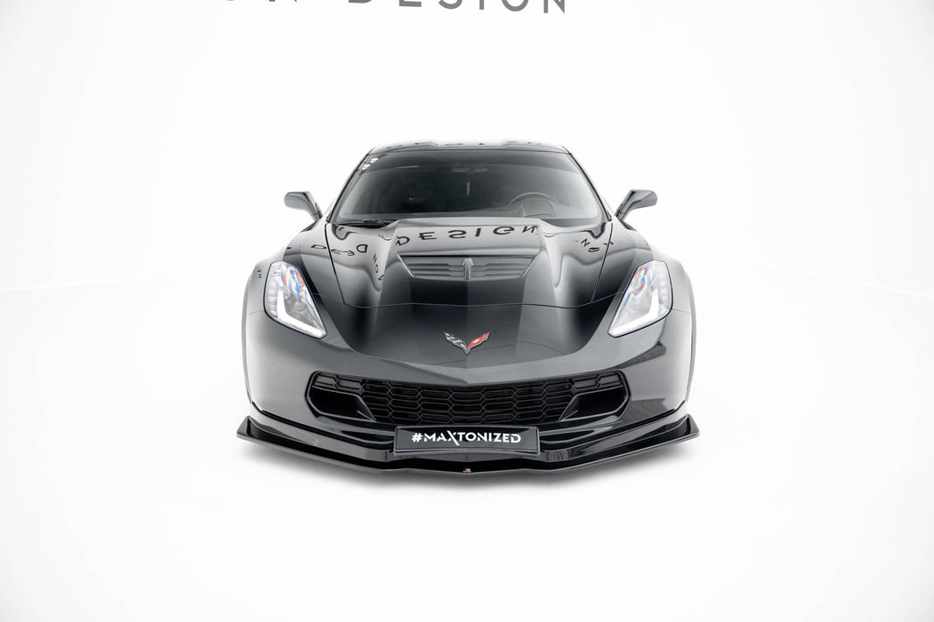 Maxton Design Front Splitter V.1 Chevrolet Corvette Stingray / Z06 C7