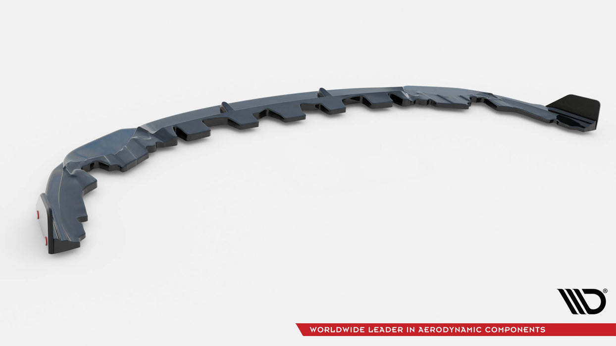 Maxton Design Front Splitter V.1 + Flaps BMW M8  Gran Coupe F93 / Coupe F92