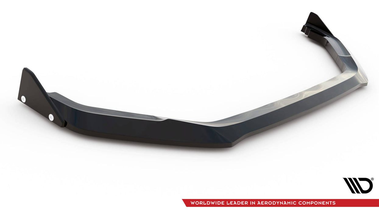 Maxton Design Front Splitter V.1 + Flaps Honda Civic Type-R Mk 11