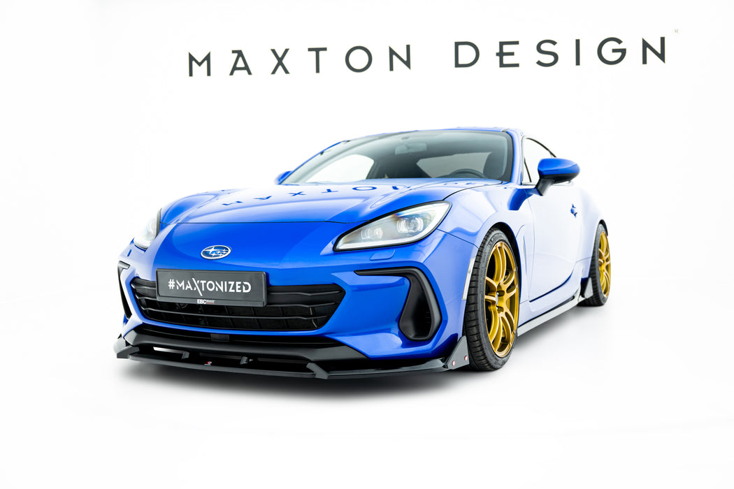 Maxton Design Front Splitter V.1 + Flaps Subaru BRZ Mk2