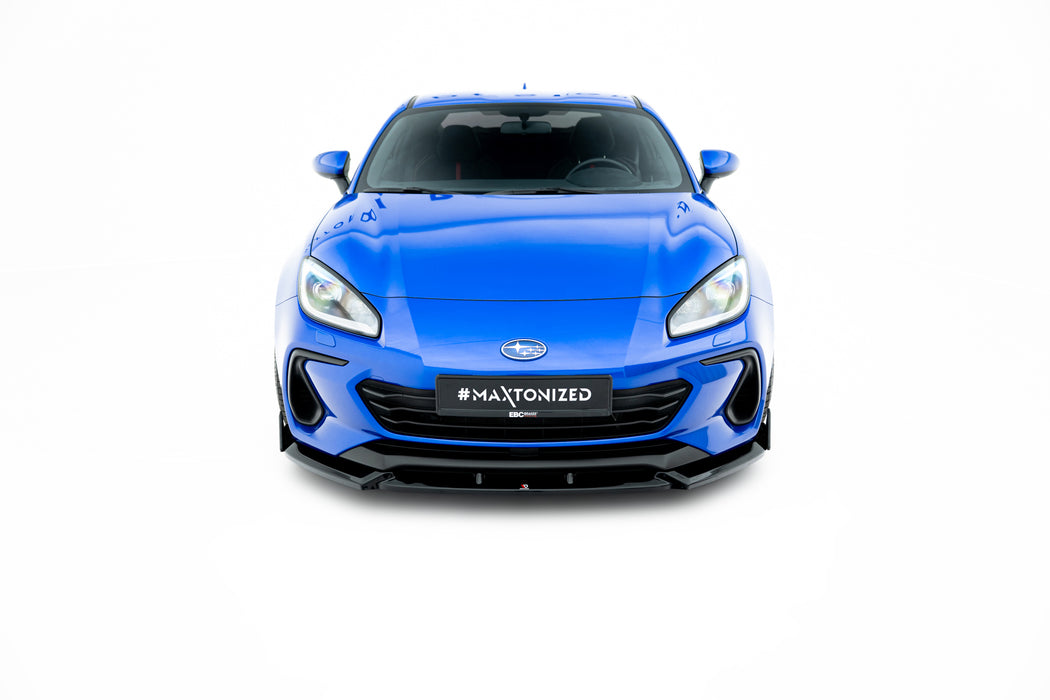 Maxton Design Front Splitter V.1 + Flaps Subaru BRZ Mk2