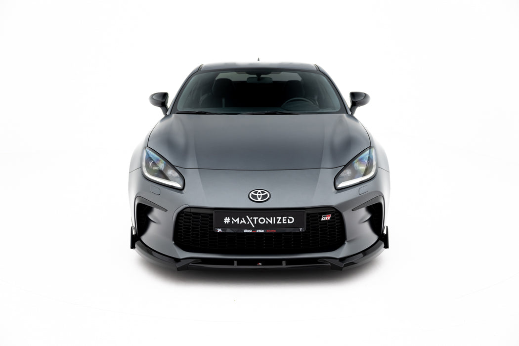 Maxton Design Front Splitter V.1 + Flaps Toyota GR86 Mk1
