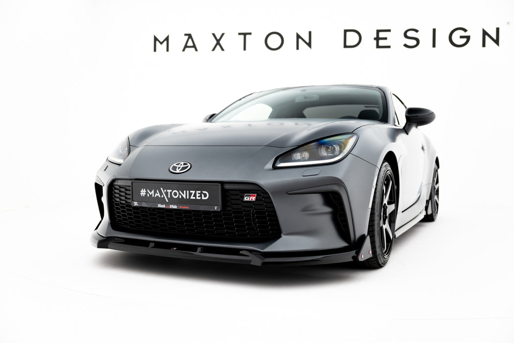 Maxton Design Front Splitter V.1 + Flaps Toyota GR86 Mk1