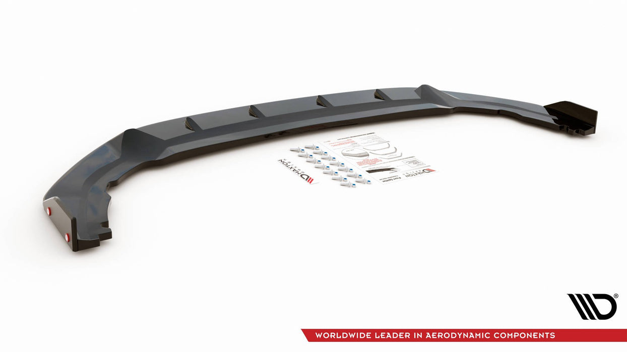 Maxton Design Front Splitter V.1 + Flaps Volkswagen Golf GTI Clubsport Mk8