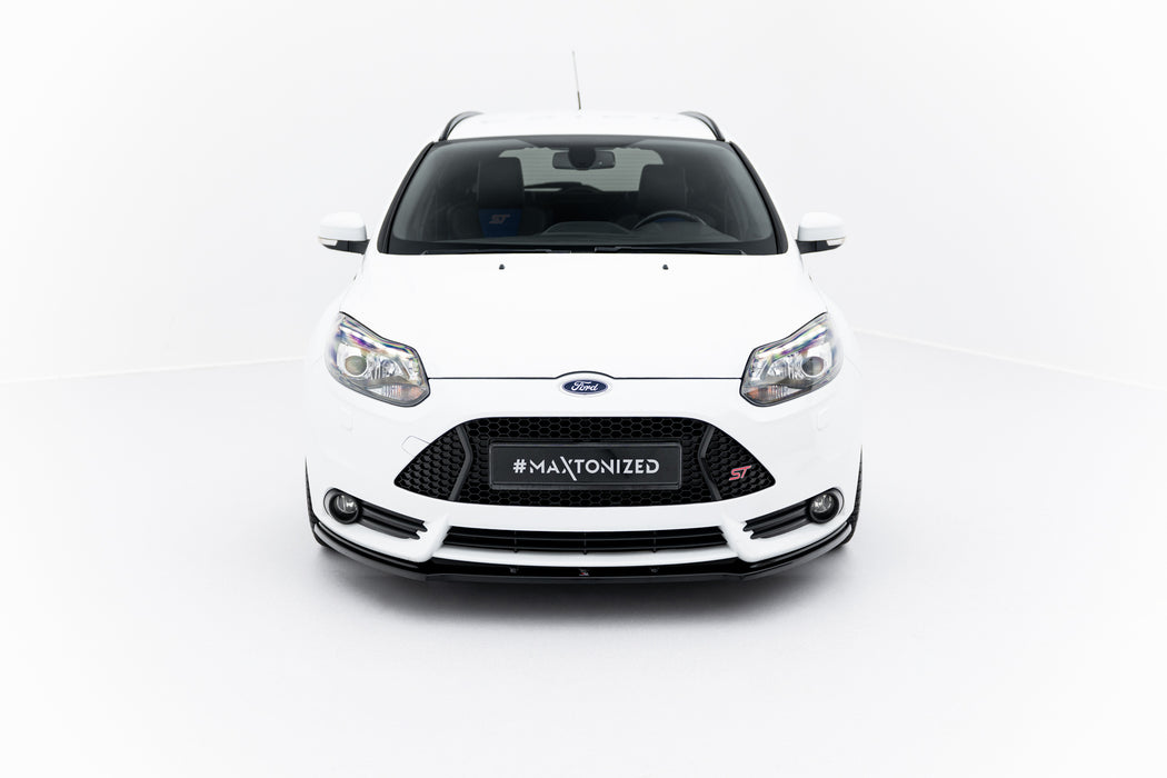 Maxton Design Front Splitter V.1 Ford Focus ST Mk3