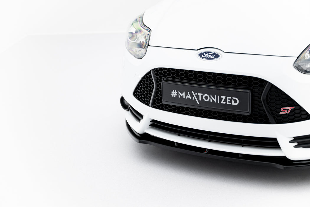 Maxton Design Front Splitter V.1 Ford Focus ST Mk3
