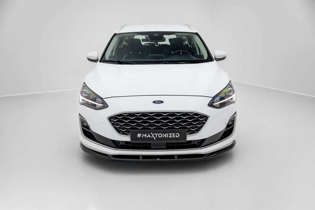 Maxton Design Front Splitter V.1 Ford Focus Vignale Mk4