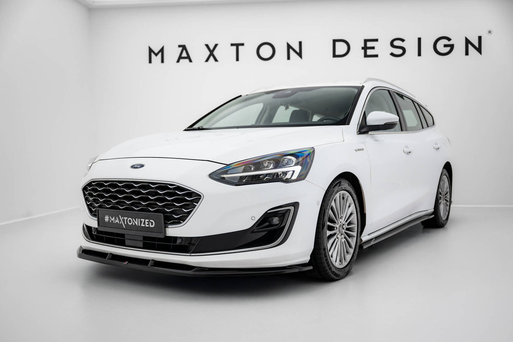 Maxton Design Front Splitter V.1 Ford Focus Vignale Mk4