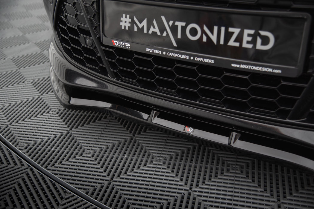 Maxton Design Front Splitter V.1 Ford Mondeo ST-Line Estate Mk4 Facelift