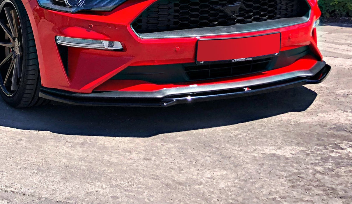 Maxton Design Front Splitter V.1 Ford Mustang Mk. 6 Facelift